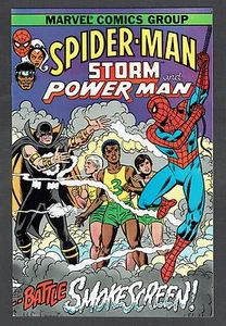 Spider-Man Storm & Power Man #nn Vs. Smoke Sceen Marvel VF/NM 1982 Anti-Smoking - Picture 1 of 2