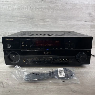 Pioneer Elite VSX-30 7.1 Channel Receiver. (Tested) Damage Casing/missing Knob - Image 1 of 4