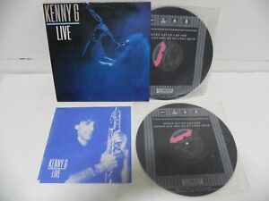 Kenny G - Live 1990 KOREA 2 LP W/Insert