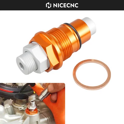 Ajustador de tensor de cadena de leva de distribución para KTM 250 350 SXF XCF EXC-F 2011-2022 Foto 1 de 4