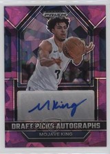 2023-24 Panini Prizm Draft Picks Purple Ice /99 Mojave King #DPA-MKG Auto