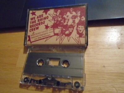 RARE PROMO Rhino Records 1986 sampler CASSETTE TAPE Platters MONKEES Flo & Eddie - Image 1 of 2