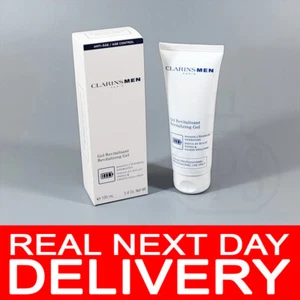 CLARINS GEL RIVITALIZZANTE UOMO 100ml *** GEL VISO ANTIETÀ *** B.NUOVO E SIGILLATO - Foto 1 di 8
