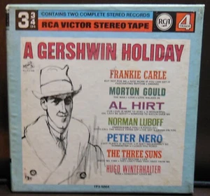 A Gershwin Holiday ~ Carle, Gould, Hirt, Luboff ~ 4 Track 3 3/4 IPS Reel to Reel - Picture 1 of 7