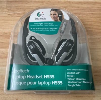 Logitech H555 USB Laptop Headset (Factory Sealed) - Image 1 of 3
