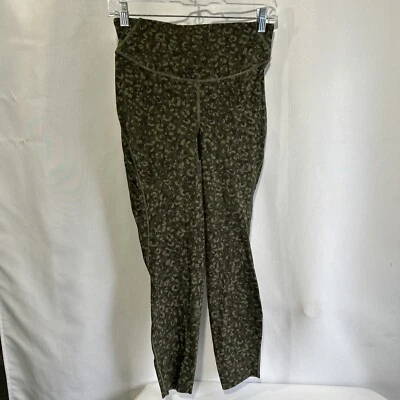 Lululemon Base Pace Leggings Women’s Sz 8 Tight 25" High Rise LW5DROS Camo - Image 1 of 4