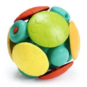 Bright Starts Wobble Bobble Crawl & Chase Baby Activity Ball Spielzeug, Unisex, Alter 3 - Bild 1 von 9