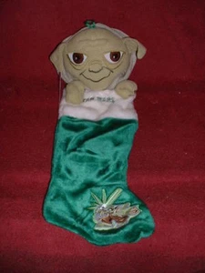 Collectible 21" STAR WARS "YODA" *HEAD* FELT "Holiday" STOCKING - Picture 1 of 1