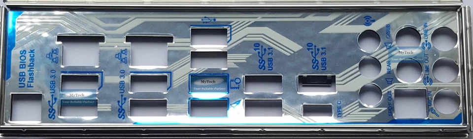 ASUS I/O IO SHIELD BLENDE BRACKET X99-DELUXE II  NEW/NEU - Bild 1 von 1