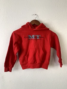 90s Vintage Jerzees Youth Small Montana MT The Last Best Place 1999 Red Hoodie - Picture 1 of 8