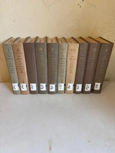 The Sermons of John Donne Complete 10 vol Set, HB, ExLib, Simpson & Potter - Picture 1 of 6