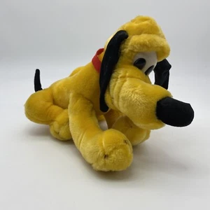 DE COLECCIÓN DISNEYLAND CANASA PLUTO PELUCHE SENTADO CALIDAD RARA 10" SENTADO SUAVE BONITO - Imagen 1 de 8