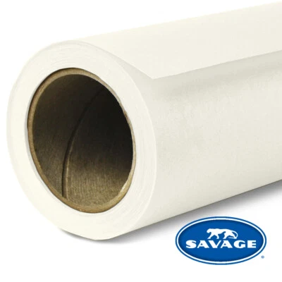 Savage Hintergrundkarton 1,35x11m, white (50) Papierrolle Studiohintergrund - Bild 1 von 4