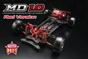 YOKOMO MASTER DRIFT MD 1.0 CHASSIS; RED VERSION MDR-010R *NEW - Picture 1 of 13