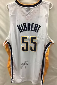 NBA Roy Hibbert SIGNED Indiana Pacers White JERSEY - Picture 1 of 9