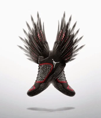 NIKE AIR JORDAN XX9 29 BRED Black Grey Red 695515-023 ELEPHANT 3 III Cement 8.5 - Image 1 of 4