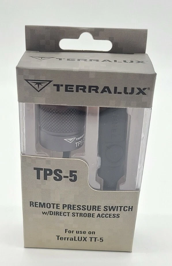 TPS-5 Remote Pressure Switch With Direct Strobe Access For TerraLUX TT-5 - Image 1 of 4