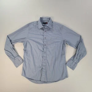Guess Shirt Mens Large Gray Button Up Long Sleeve Casual - Picture 1 of 7