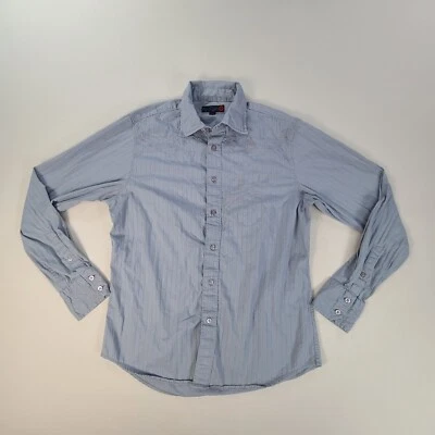 Guess Shirt Mens Large Gray Button Up Long Sleeve Casual - Image 1 of 4