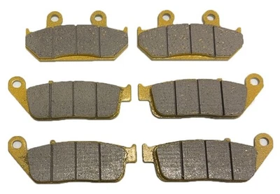 F+R Sintered Brake Pads For Suzuki AN650 AN650A AN650Z Burgman 650 ABS 2003-2017 - Image 1 of 2