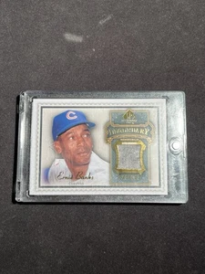 2009 SP Legendary Cuts - Legendary Memorabilia Ernie Banks #LM-EB2 Olive /125 - Bild 1 von 2