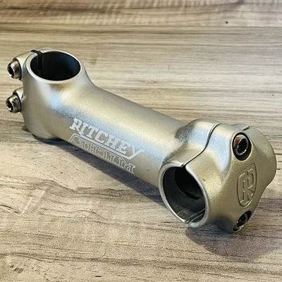 Ritchey Threadless Road Riser Stem 110mm 1-inch 15 Degree 26.0 Gray - Image 1 of 4