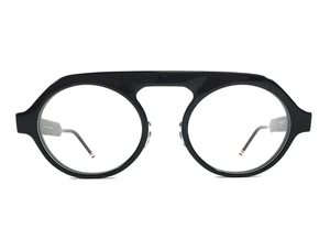 Monturas de gafas Thom Browne TBX413-52-01AF NEGRAS REDONDAS AJUSTE ASIÁTICO 52-22-147 - Imagen 1 de 10