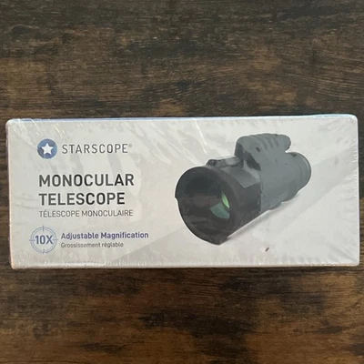 Starscope Monocular Telescope 10x Adjustable Magnification (New) - Image 1 of 4