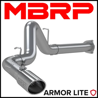 Sistema de escape MBRP Armor Lite DPF-Back 07-10 Silverado Sierra 2500 3500 HD 6,6 L Foto 1 de 2
