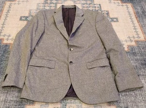 Saks Fifth Avenue 100% Kaschmir grau Lanificio Cerruti 1881 Kaschmir Blazer -38R - Bild 1 von 5