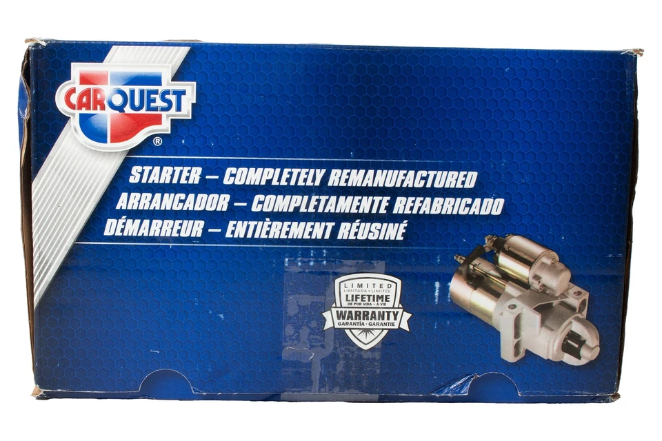 Carquest Replacement Remanufactured Starter Fits 1992-93 Honda Civic Part 17464S — 第 1/4 张图片