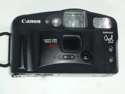 Câmera de Filme 35mm Canon Sure Shot OWL Date Doint & Shoot - Imagem 1 de 4