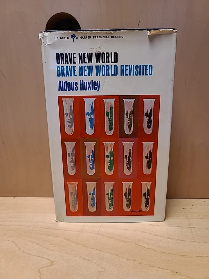 1965 Harper Perennial Hardcover BRAVE NEW WORLD REVISITED by Aldous Huxley EX+ - Image 1 of 4
