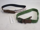 (2) Janie and Jack Toddler Boys Belt Size 2T/3T ~~BRAND NEW~~