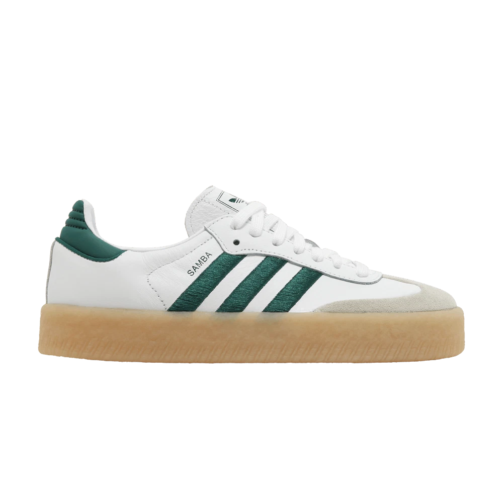 【adidas Originals】SAMBA XLG adidas Samba XLG Low White Green Clover for Sale | Authenticity