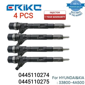 Original Fuel Injector 0445110275 33800-4A500 for Hyundai KIA Sorento 2.5L - Picture 1 of 7