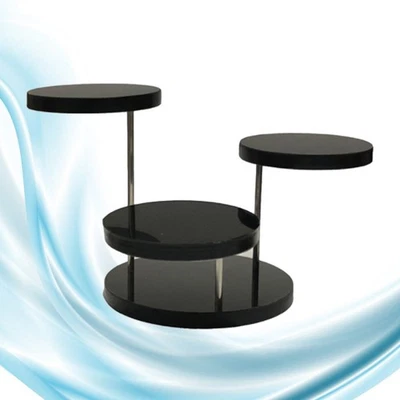  4 StückSchmuck-Ausstellungsstand AcrylRotating3 Schicht-Halskette - Bild 1 von 4