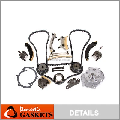 07-15 Cadillac Buick Chevrolet GMC Pontiac 3.6L 3.0L Timing Chain Kit Water Pump - Image 1 of 4