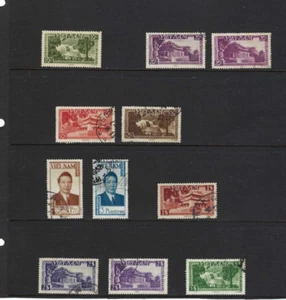 VIETNAM  _ FIRST ISSUE  VARIETY COLOR      STUDY    1951 - Picture 1 of 1