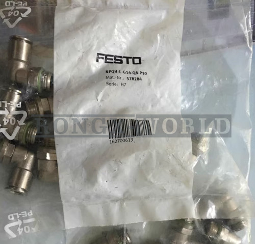 10 Pezzi Raccordi Festo NPQH-D-G14-Q8-P10 578342 - Nuovi - Spedizione Gratuita - Foto 3