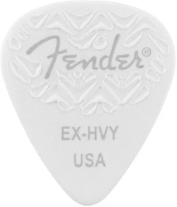 Genuine Fender Wavelength 351 Picks X Heavy 6 Pack Wht - Picture 1 of 1