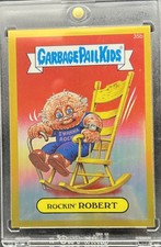 GARBAGE PAIL KIDS CHROME GOLD #35B ROCKIN ROBERT
