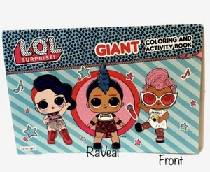 LOL Surprise Giant Coloring and Activity Book Jumbo Giant Book - Imagen 1 de 2