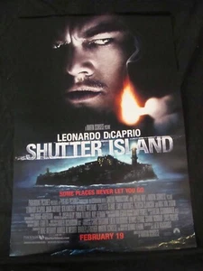 Póster de la película Shutter Island LEONARDO DICAPRIO MARTIN SCORSESE Original DS 27x40 - Imagen 1 de 4