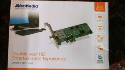 AVerMedia AVerTV HD Duet MTVHDDUET Dual HDTV ATSC over the air Tuner PCIe  Card - Image 1 of 4