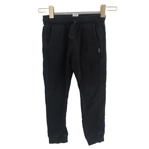 BONDS Boys Black Track Pants Size 6 - Great Used Condition - Picture 1 of 6