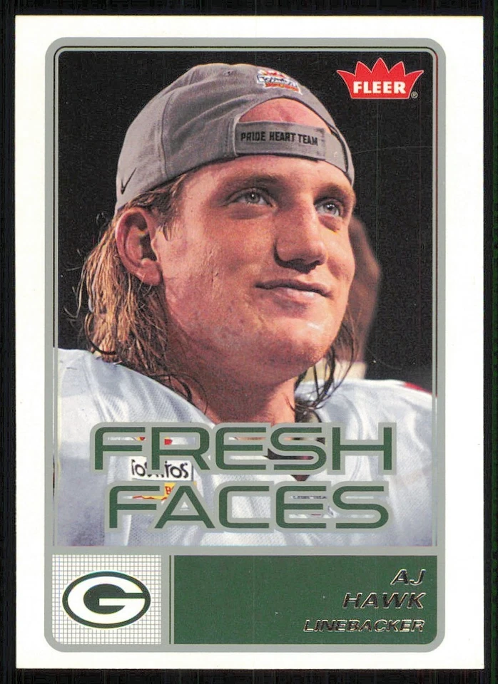2006 Fleer Fresh Faces #FRAH A.J. Hawk - Image 1 of 2