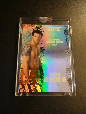 #1/1 Ryan Bader Blank Back Proof Card 2010 Topps UFC Main Event Rare SP - Image 1 of 3