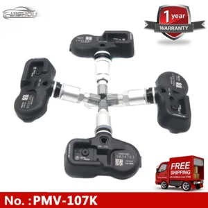 4PCS PMV-107K Tire Pressure Sensor 42607-50010 42607-50011 For 2005-12 Lexus - Picture 1 of 13