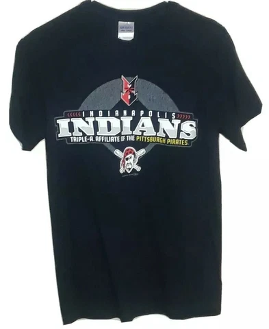 Indianapolis Indians Team Logo Graphic Shirt! Adult Small Cover